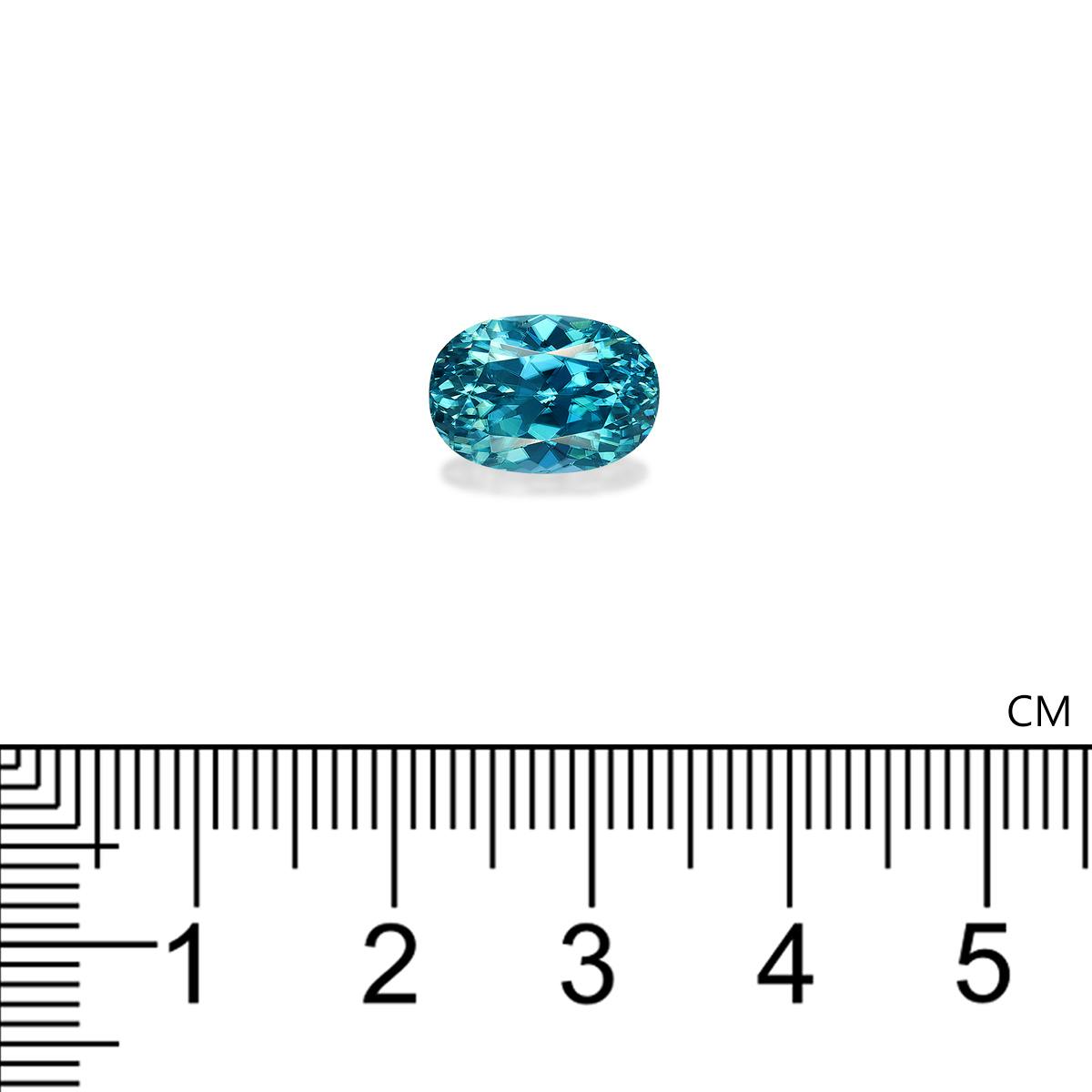 Blue Zircon 7.30 ct
